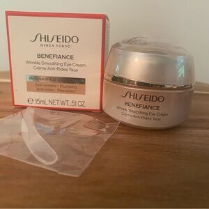 Shiseido Benefiance Wrinkle Smoothing Eye Cream 15ml/.51 oz Full Size New Sealed